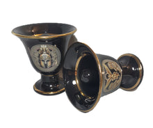 Load image into Gallery viewer, Nike and Helmet Design Pythagorean 2 cups high quality set Pythagoras black