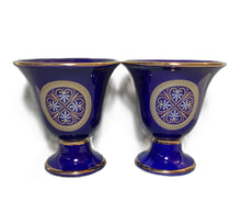 Load image into Gallery viewer, Spartan Helmet Design Pythagorean 2 cups high quality blue set
