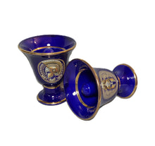 Load image into Gallery viewer, Spartan Helmet Design Pythagorean 2 cups high quality blue set