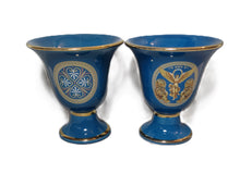 Load image into Gallery viewer, Nike and Helmet Design Pythagorean 2 cups high quality set Pythagoras color petrol