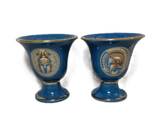 Load image into Gallery viewer, Spartan Helmet Design Pythagorean 2 cups high quality petrol color set