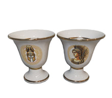 Load image into Gallery viewer, Athena - Helmet Design Pythagorean 2 cups high quality set Pythagoras white