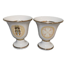 Load image into Gallery viewer, Athena - Helmet Design Pythagorean 2 cups high quality set Pythagoras white