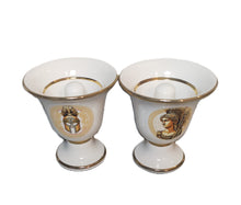 Load image into Gallery viewer, Athena - Helmet Design Pythagorean 2 cups high quality set Pythagoras white