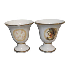 Load image into Gallery viewer, Athena - Helmet Design Pythagorean 2 cups high quality set Pythagoras white