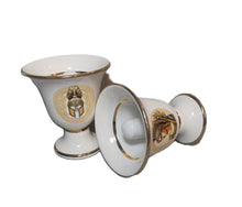 Load image into Gallery viewer, Athena - Helmet Design Pythagorean 2 cups high quality set Pythagoras white
