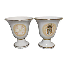 Load image into Gallery viewer, Spartan Helmet Design Pythagorean 2 cups high quality white set