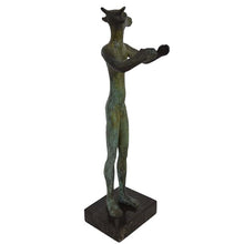 Load image into Gallery viewer, Minotaur Bronze statue - Mythical Creature - Minoan Labyrinth - Theseus