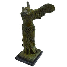 Load image into Gallery viewer, Nike of Samothrace bronze statue sculpture - Winged Goddess of Victory
