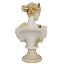 Load image into Gallery viewer, Artemis Goddess of Hunt small Aged Bust - Diana the Protector of Girls