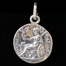 Load image into Gallery viewer, Alexander The Great small silver coin pendant - Macedonia King