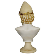 Load image into Gallery viewer, Odysseus King of Ithaca Alabaster aged Bust - Odyssey iliad Homer hero Trojan War