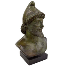 Load image into Gallery viewer, Odysseus King of Ithaca Bronze Bust - Greek Odyssey - Trojan War Mythical Hero
