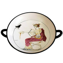 Load image into Gallery viewer, Apollo Black Bird small Kylix - Attic Period - Delphi Museum Replica