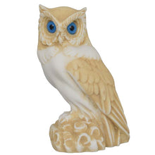 Load image into Gallery viewer, Owl of Athens small aged sculpture - Symbol of wisdom - Goddess Athena