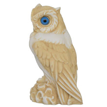 Load image into Gallery viewer, Owl of Athens small aged sculpture - Symbol of wisdom - Goddess Athena