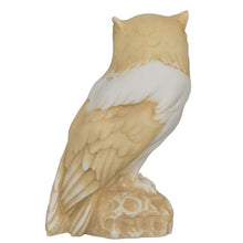 Load image into Gallery viewer, Owl of Athens small aged sculpture - Symbol of wisdom - Goddess Athena
