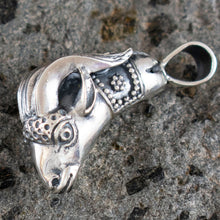 Load image into Gallery viewer, Sterling Silver Pendant Capricorn Head - High Quality Item - Ancient Greece