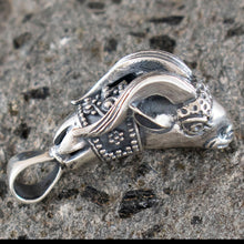Load image into Gallery viewer, Sterling Silver Pendant Capricorn Head - High Quality Item - Ancient Greece