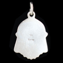 Load image into Gallery viewer, Ancient Greek Theater Silver Drama Mask Silver Pendant - Tragedy