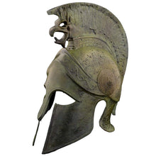 Load image into Gallery viewer, Corinthian Bronze Helmet with Griffin Design - King of all creatures