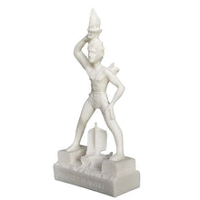 Load image into Gallery viewer, Colossus of Rhodes Alabaster miniature statue - Sun God Helios - Seven Wonders