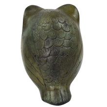 Load image into Gallery viewer, Owl of Wisdom Bronze statue sculpture - Goddess Athena symbol - Athens