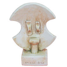 Load image into Gallery viewer, Owl of Wisdom miniature shield in casting stone - Warrior Goddess Athena symbol