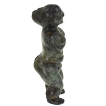 Load image into Gallery viewer, Paleolithic - Neolithic Fertility bronze small sculpture of a women body