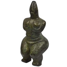 Load image into Gallery viewer, Paleolithic - Neolithic Fertility bronze statue of a women body - Museum Replica
