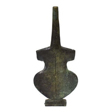 Load image into Gallery viewer, Cycladic Violos Female Bronze Figurine - Ancient Abstract Art Statue Simplicity