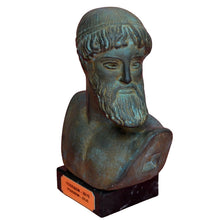 Load image into Gallery viewer, Artemision Zeus or Poseidon bust sculpture statue - Ancient Greek Olympian Gods