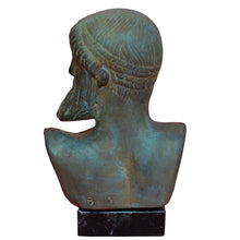 Load image into Gallery viewer, Artemision Zeus or Poseidon bust sculpture statue - Ancient Greek Olympian Gods