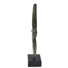 Load image into Gallery viewer, Cycladic Violos Female Bronze statue - Ancient Abstract Art Statue Simplicity
