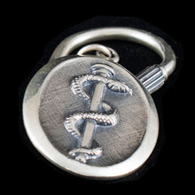 Load image into Gallery viewer, Rod of Asclepius - Symbol of Medicine - Healing Snake Seprent - Greek Mythology