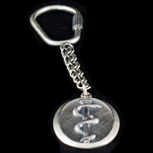 Load image into Gallery viewer, Rod of Asclepius - Symbol of Medicine - Healing Snake Seprent - Greek Mythology