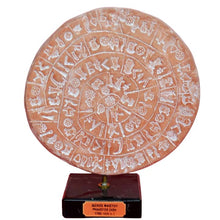 Load image into Gallery viewer, Phaistos disc sculpture - Clay - Palace of Knossos - Minoan Period - Museum Replica