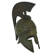 Load image into Gallery viewer, Corinthian Bronze Mini Helmet with Snake Design - Symbol of Healing and Guardian