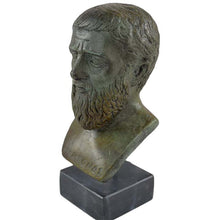 Load image into Gallery viewer, Plato bronze bust Greek Philosopher - Student of Socrates - Teacher of Aristotle