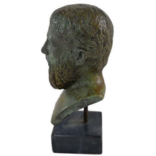 Load image into Gallery viewer, Plato bronze bust Greek Philosopher - Student of Socrates - Teacher of Aristotle