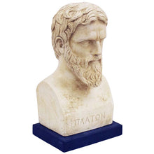Load image into Gallery viewer, Plato bust - Greek Philosopher - Student of Socrates - Teacher of Aristotle