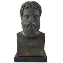 Load image into Gallery viewer, Plato Bust with Bronze Color Effect - Greek Philosopher - Socrates - Aristotle