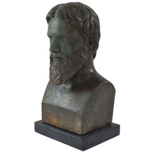Load image into Gallery viewer, Plato Bust with Bronze Color Effect - Greek Philosopher - Socrates - Aristotle