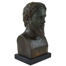 Load image into Gallery viewer, Plato Bust with Bronze Color Effect - Greek Philosopher - Socrates - Aristotle