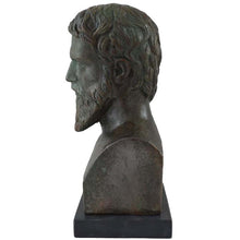 Load image into Gallery viewer, Plato Bust with Bronze Color Effect - Greek Philosopher - Socrates - Aristotle