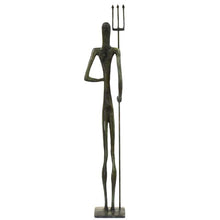 Load image into Gallery viewer, Poseidon large bronze figure - Ancient Greek God of the sea - Twelve Olympians