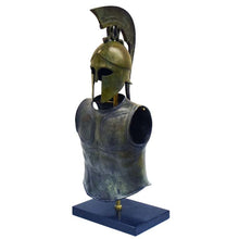 Load image into Gallery viewer, Corinthian Greek Spartan small Helmet Armor set - Pure Bronze Item