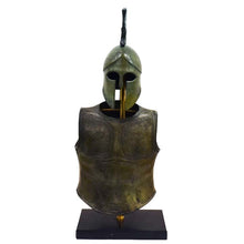 Load image into Gallery viewer, Corinthian Greek Spartan small Helmet Armor set - Pure Bronze Item