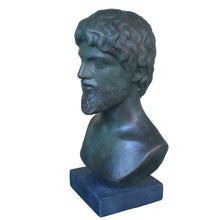 Load image into Gallery viewer, Aristotle Bust - Greek Philosopher - Aristoteles - Bronze Effect