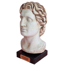 Load image into Gallery viewer, Alexander the Great Macedonian head sculpture - King Of Vergina Macedonia